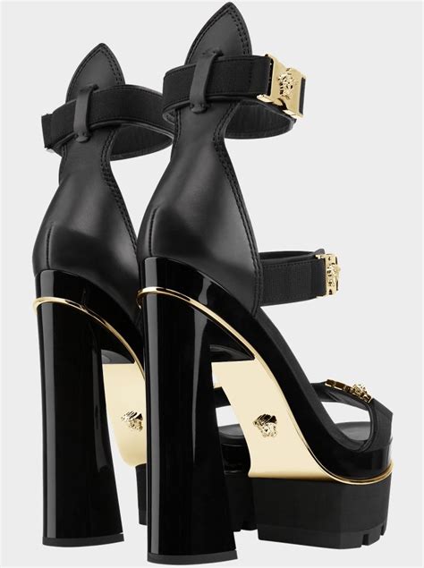 versace strappy heels|versace platform heels women.